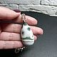 Order Pendant with agate and green onyx, pendant with agate and onyx. Irina Moro. Livemaster. . Pendants Фото №3