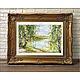  Watercolor landscape 'Birches by the river'. Pictures. Artist Mariya Kozlova. Online shopping on My Livemaster.  Фото №2