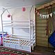 Детская двухъярусная кровать домик N2, Кровати, Белгород,  Фото №1