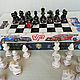 Chess sets made of wood 'Motorsport', hand painted. Chess. Anna Fekolkina chess-souvenirs. My Livemaster. Фото №4