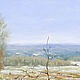 Order Winter landscape with oil paints on canvas | Beautiful landscape. pirogov-maxim. Livemaster. . Pictures Фото №3