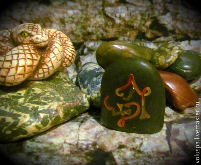 'ALVEAR. The spirit of Wisdom,'the stone-talisman ('patron'), Amulet, Koshehabl,  Фото №1