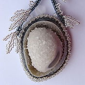 Украшения handmade. Livemaster - original item Necklace "Frosty patterns". Handmade.
