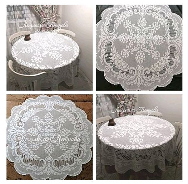 Скатерть вязаная крючком Изобилие 150 см на заказ в интернет-магазине Ярмарка Мастеров по цене 19000 ₽ – NBUNORU | Скатерти, Чебоксары - доставка по России