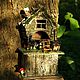 Order Tea house with a box of 'Hut of Baba Yaga'. Fantasy for home. Livemaster. . Houses Фото №3