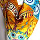 Order Batik scarf 'African ornaments'. OlgaPastukhovaArt. Livemaster. . Shawls1 Фото №3