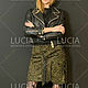 Natural suede skirt with butterfly dusting with vintage. Skirts. LUCIA-ART. My Livemaster. Фото №5