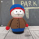  South Park Heroes of the Walls March Knitted, Amigurumi dolls and toys, Moscow,  Фото №1