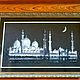 Вышивка на заказ : "Мечеть шейха Зайда". Картины. Art21. Интернет-магазин Ярмарка Мастеров.  Фото №2