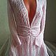 Openwork cardigan 'Gentle dreams' handmade. Cardigans. hand knitting from Galina Akhmedova. My Livemaster. Фото №6