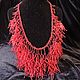 Necklace Ruby coral
