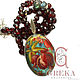 Imperial garnet necklace. Necklace. greka. Online shopping on My Livemaster.  Фото №2