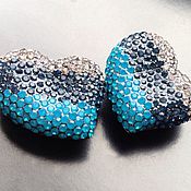 Материалы для творчества handmade. Livemaster - original item Suspension three-dimensional art. 7-23 jewelry Heart. Handmade.
