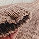 Теплый и уютный зимний свитер из натуральной шерсти. Свитеры. GOLD SPOKE. Интернет-магазин Ярмарка Мастеров.  Фото №2