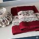 VICTORIAN ROSES - terry towel with cuff, Towels, Moscow,  Фото №1