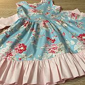 Одежда детская handmade. Livemaster - original item Dress from American cotton