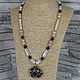 Pearl necklace with a Baroque pendant'. Necklace. Magic box. Online shopping on My Livemaster.  Фото №2