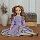 Author's interior collectible doll Lilac. Interior doll. DOLLiAN. My Livemaster. Фото №6
