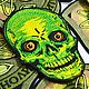 Zombie clothing Patch / Zombie skull chevron, patch. Patches. shevronarmy. My Livemaster. Фото №4