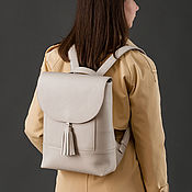 Backpack leather women 
