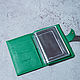 Cover for car documents and passport Green. Cover. murzikcool. Online shopping on My Livemaster.  Фото №2