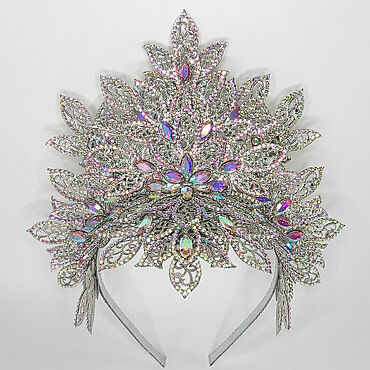 Сверкающая корона ручной работы Holographic. z.zinkovich (короны, украшения). Украшения ручной работы - Ярмарка Мастеров Украшения ручной работы. Ярмарка Мастеров - ручная работа Сверкающая корона ручной работы Holographic. Handmade.