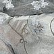 Шторы серые, Компаньоны по жизни , под лён структура, серые Цветы. Занавески. Karnizshtor - Шторы для избранных  (Karnizshtor). Ярмарка Мастеров.  Фото №6
