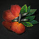 Order Gothic brooch 'Bringing Back Memories' with rose petals. legendavincento. Livemaster. . Brooches Фото №3