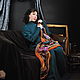Crochet shawl 'Spring bouquet' based on Martiros Saryan. Shawls. asmik (asmik). Online shopping on My Livemaster.  Фото №2