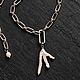 Колье ФОРМА с барочным жемчугом — в холодном металле. Подвеска. LAKSHMI.OBJECTS. Ярмарка Мастеров.  Фото №7