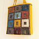 Order Shopper Hundertwasser's house, women's large bright bag, 252. a-vesta. Livemaster. . Shopper Фото №3