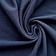 Ткань лоден трикотажный Италия (черный, темно-синий). Ткани. Купи-ткани. Ярмарка Мастеров.  Фото №5