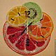 watch glass 'Fruit mood'. Watch. fusing. Online shopping on My Livemaster.  Фото №2