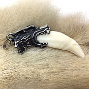 Фен-шуй и эзотерика handmade. Livemaster - original item Wolf`s fang (natural) from the mouth. Handmade.