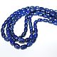 Лазурит 8х12мм нить 39,5см. Бусины. Beads. Ярмарка Мастеров.  Фото №5