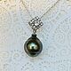 Pendant with Tahitian pearl to buy. Pendant. luxuryclub. My Livemaster. Фото №5