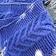 INDIGO knitted, men's scarf. Gift. Scarves. My-Warm-World. Online shopping on My Livemaster.  Фото №2