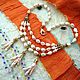 Necklace 'White magic' (pearls, Biwa pearls). Necklace. Pani Kratova (panikratova). My Livemaster. Фото №5