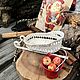 Order A set of New Year's toys sledges, Christmas trees and a wreath doll miniature. kotomka-nv. Livemaster. . Doll houses Фото №3