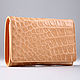 Women's wallet made of genuine crocodile leather IMA0216UUL45, Wallets, Moscow,  Фото №1