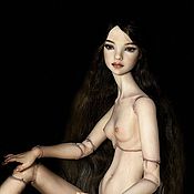 Шарнирная кукла из фарфора: Эмилия