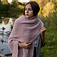  Scarf in a large elastic band knitted from kid mohair. Scarves. Scarfland. Online shopping on My Livemaster.  Фото №2