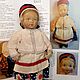 Заказать Copy of Soviet Union artel reproduction doll 1920-1940 Anna. Inna Razuvaeva. Ярмарка Мастеров. . Folk Dolls Фото №3