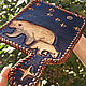 Women's leather wallet 'big dipper'. Wallets. schwanzchen. My Livemaster. Фото №5