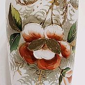 Винтаж: Красивая ваза для цветов из белоснежного бисквита Kaiser Германия