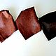 Genuine Leather Dark Brown Crocodile 1,4 mm. Leather. tarzderi. Online shopping on My Livemaster.  Фото №2