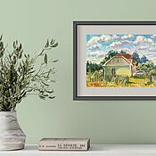 Картины и панно handmade. Livemaster - original item Pictures: Oil painting Landscape 