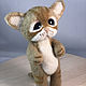 Kitten, felt toy. Felted Toy. colorlight (colorlight). Online shopping on My Livemaster.  Фото №2