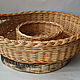 Easter tray made of willow vine with handles. Trays. Mochalka.. Online shopping on My Livemaster.  Фото №2
