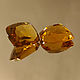Natural citrine, pair 10h8 mm. Minerals. Studio Gor Ra. Online shopping on My Livemaster.  Фото №2